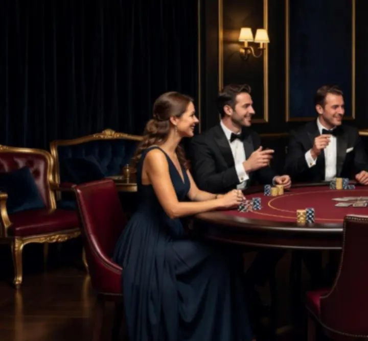 Privát ünneplés pókerasztallal, elegáns társasági hangulat Budapesten.